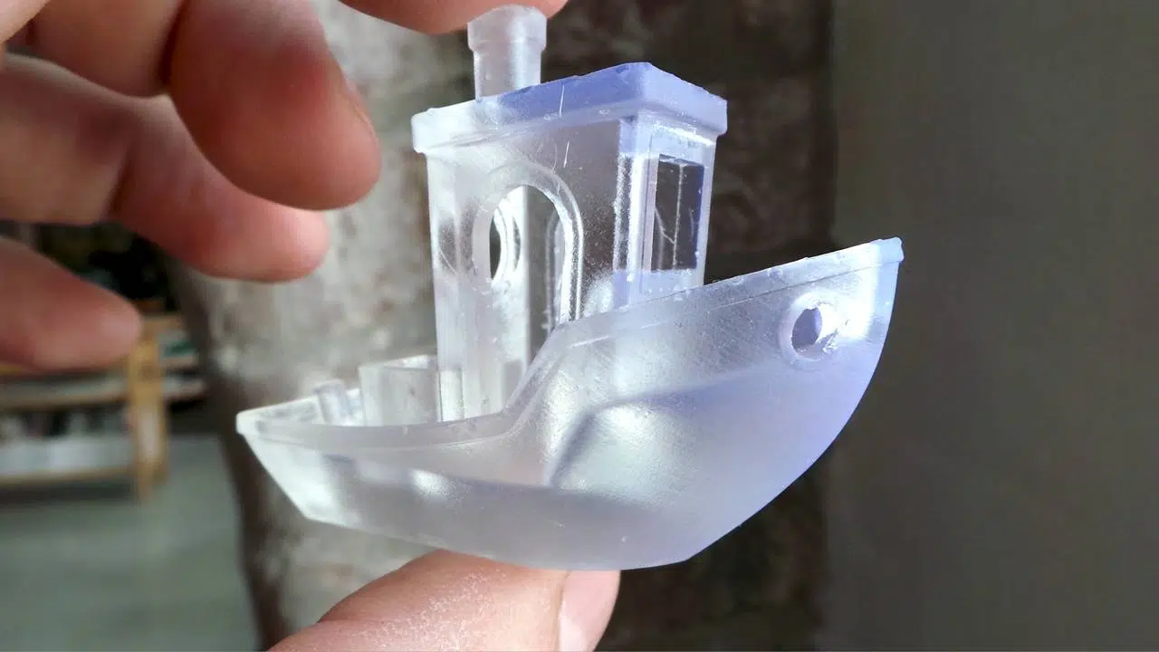 חומר להדפסת תלת מימד שקוף pla-petg