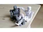 רובוט מגניב להדפסה, מודפס כיחידה אחת עם צירים זזים - קובץ STL להורדה חינם להדפסה בתלת מימד-3907