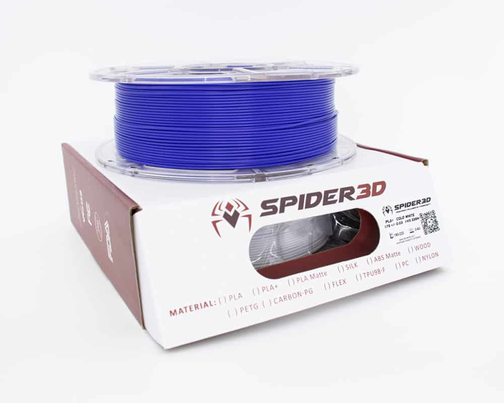 BLUE PLA+ כחול עמוק כחול כהה