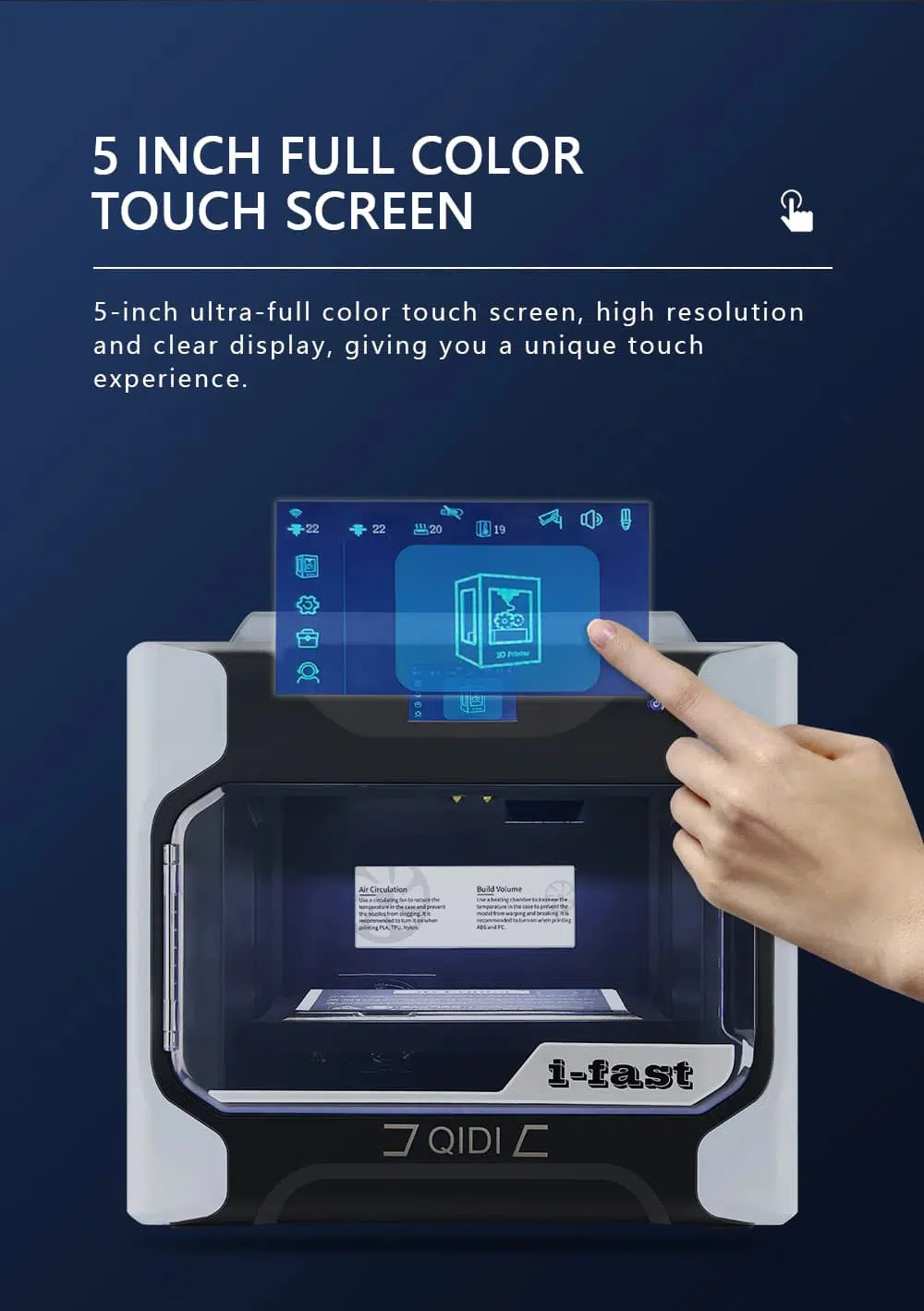 qidi-tech-ifast-touch-screen