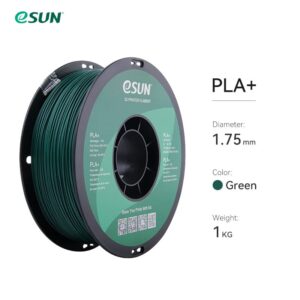 פילמנט + Green eSUN PLA בצבע ירוק 1.75 מ”מ